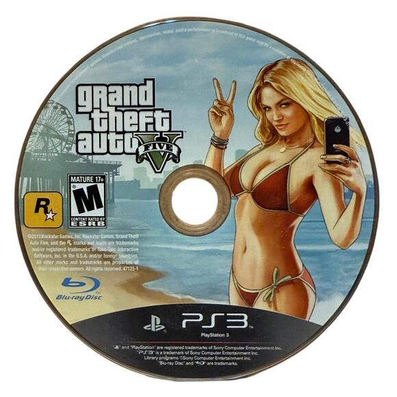 Grand Theft Auto V (GTA V) PS3 - Mint Condition 2013 Release - Picture 6 of 7